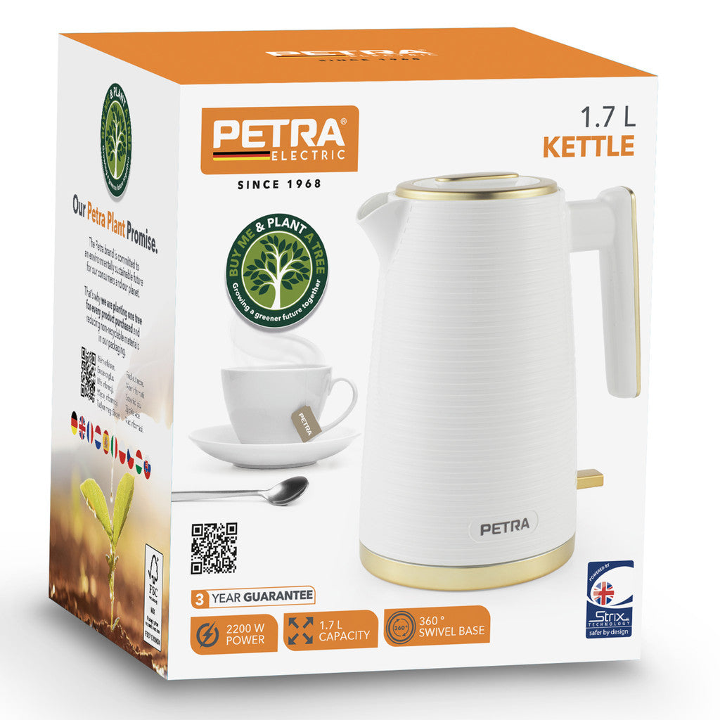 Petra PT5031WVDE Palermo 1.7L Kettle