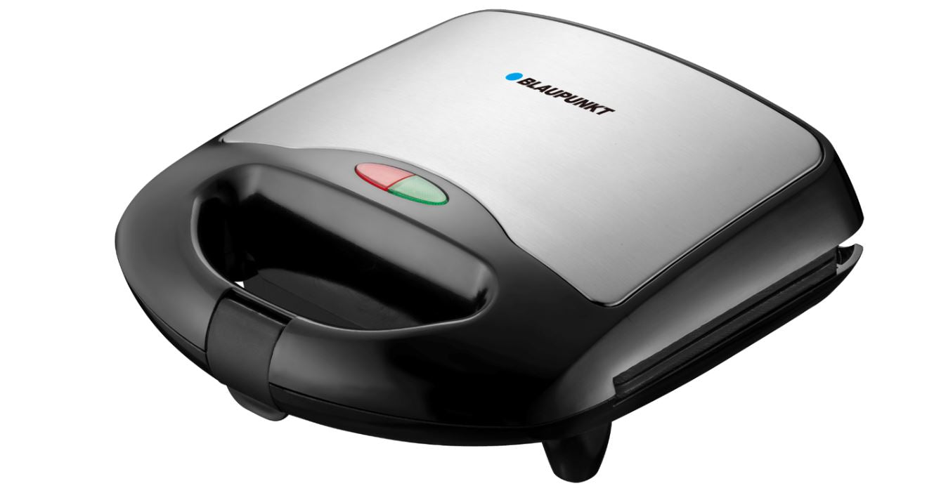 Toaster Blaupunkt SMS411 - black glossy body, steel panel, easy to clean