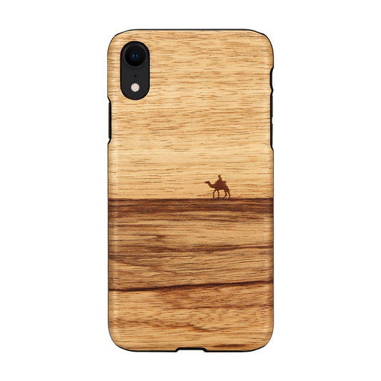 iPhone XR protective cover made of natural wood - MAN&amp;WOOD