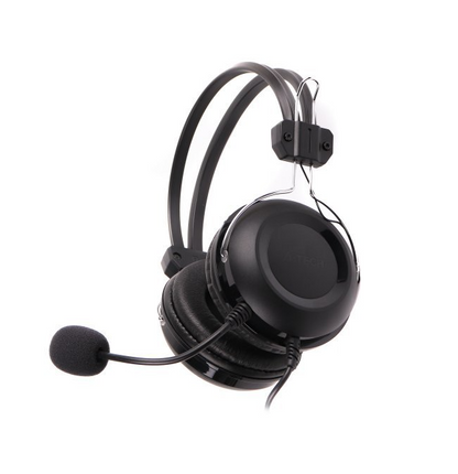 Wired Headphones USB Black - A4Tech HU-35
