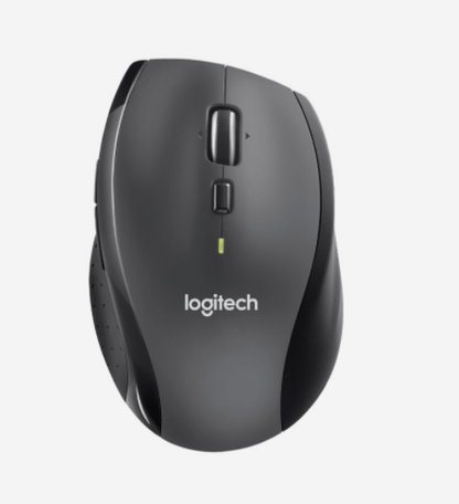 Bezvadu biroja pele ar lāzera tehnoloģiju, 7 pogas - Logitech M705 (melna)