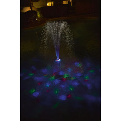 Floating LED pool fountain with water show Bestway 58493