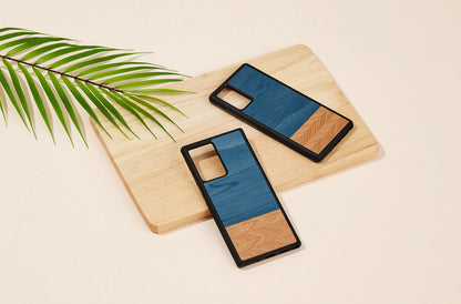 Galaxy Note 20 protective cover made of wood and polycarbonate, MAN&amp;WOOD