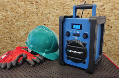 Bluetooth speaker, FM radio, AUX, LCD display, 5W - Blaupunkt PP30BT JOBSITE