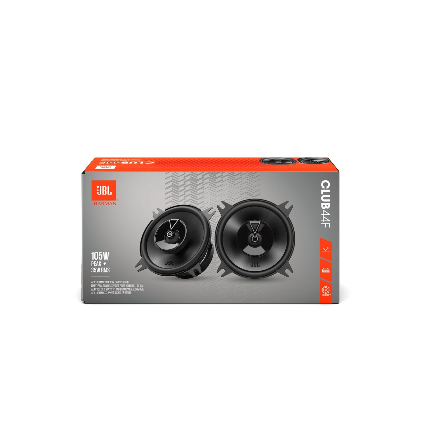 Auto skaļrunis JBL Club 44F 10cm 2-Way Coaxial