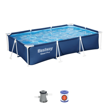 Steel frame pool set with filter Bestway Steel Pro 56411