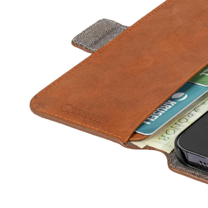 Leather Wallet Phone with Card Slot iPhone 13 mini Krusell