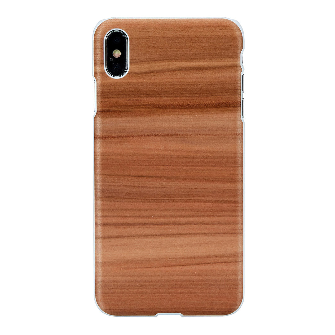 iPhone XS Max koka vāciņš "Cappuccino White" MAN&WOOD