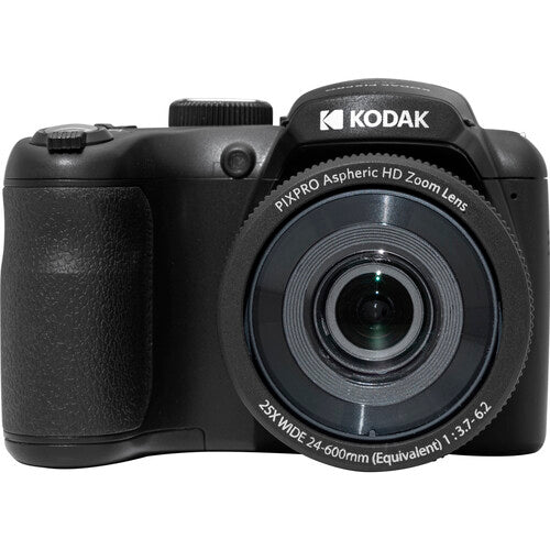 Цифровая камера с 25-кратным зумом и разрешением Full HD — Kodak AZ255 Black