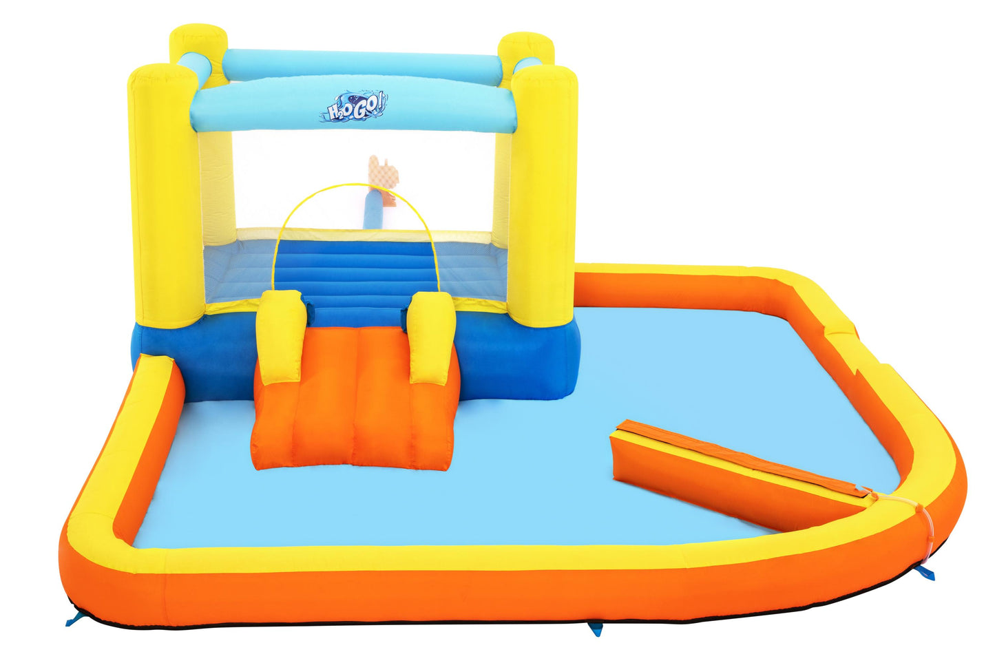 Bērnu ūdens parks ar batutu Bestway H2OGO! Beach Bounce Water Park