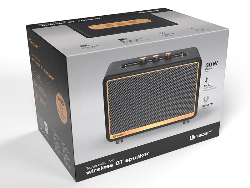 Bluetooth skaļrunis ar TWS un FM radio, Tracer 47246 M30