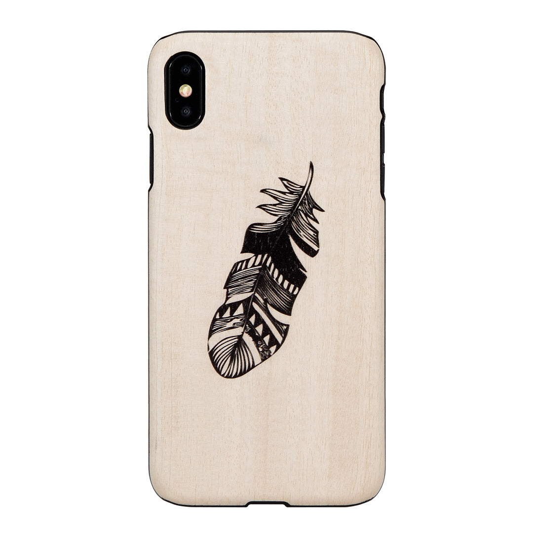 Smartphone cover made of natural wood iPhone XS Max MAN&amp;WOOD