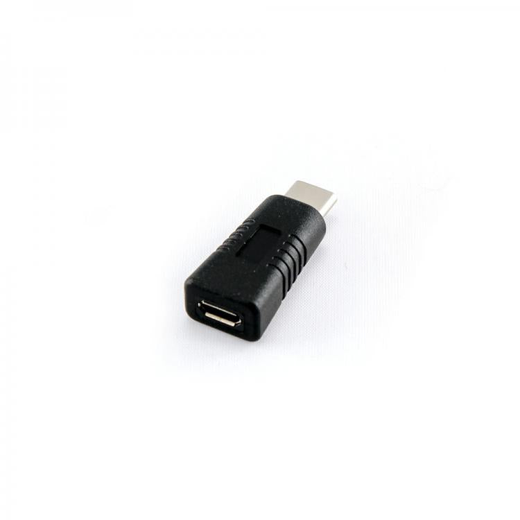 Адаптер USB C — Micro USB 2.0, OTG, черный, Sbox