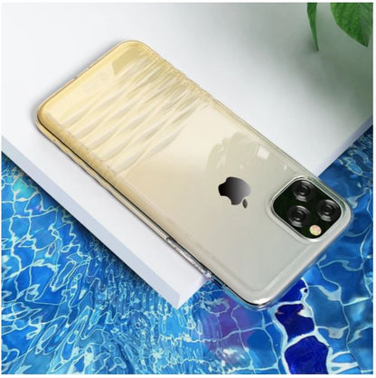 iPhone 11 Pro double-layer protective cover Devia Ocean gold tone