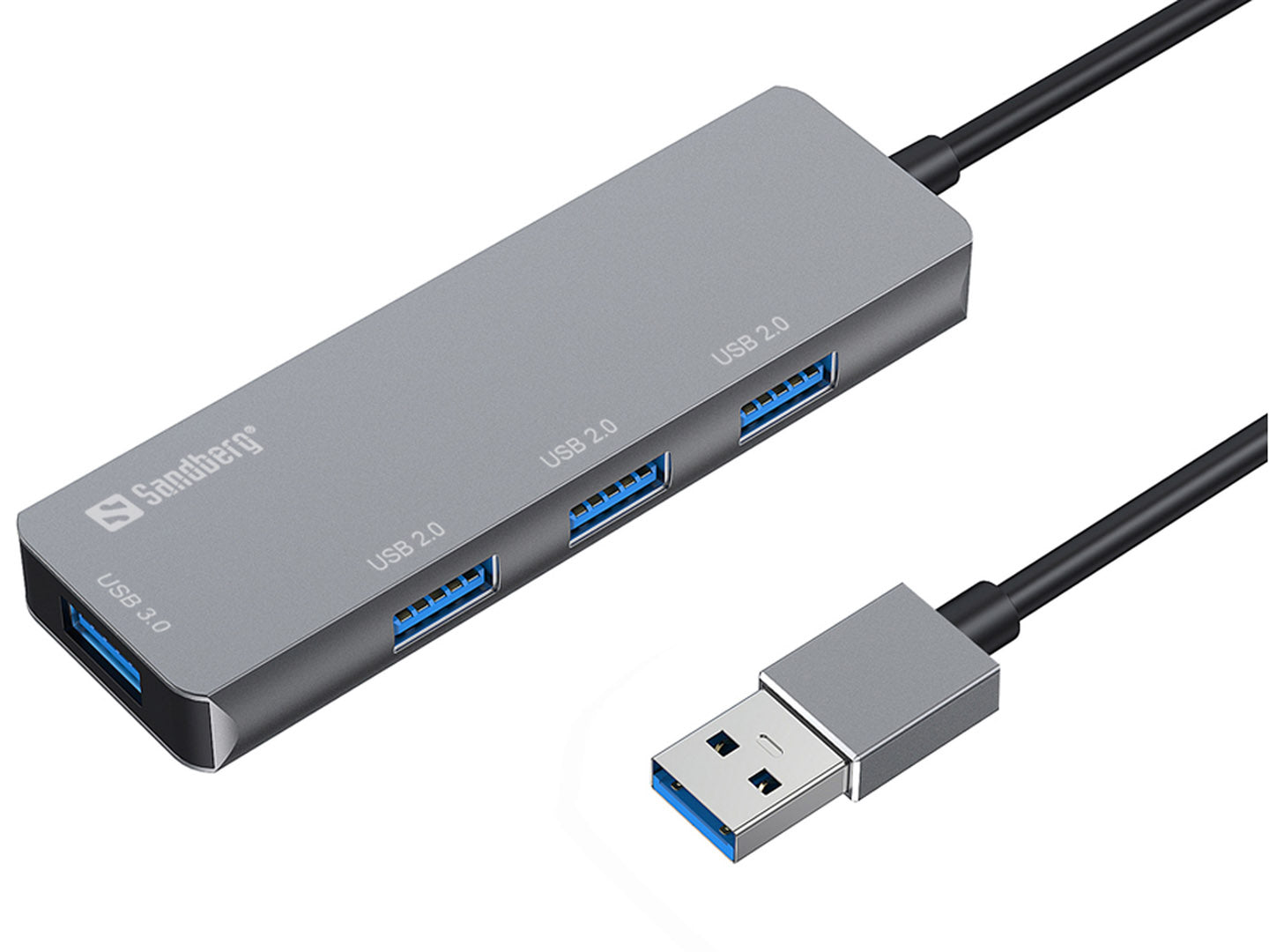 Sandberg 333-67 USB-A Hub 1xUSB3.0+3x2.0 SAVER