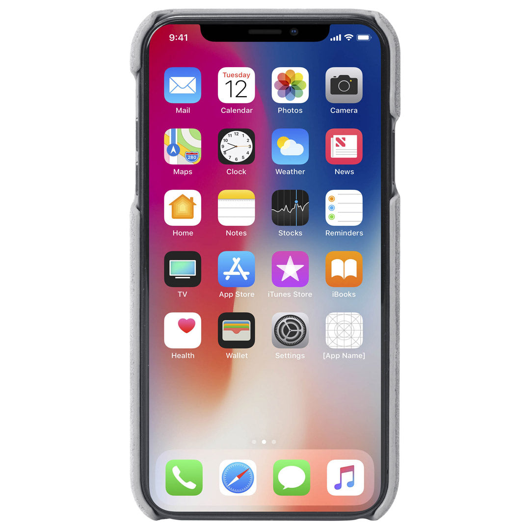 Aploksne Krusell Broby iPhone XR Pelēka