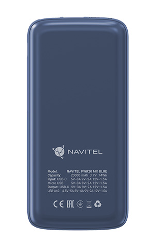 Navitel PWR20 MX Blue