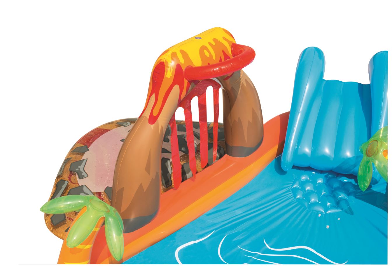 Inflatable Play Center with Slide Bestway 53069 Lava Lagoon