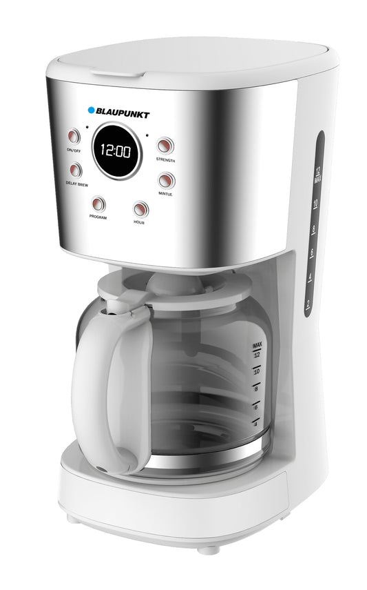 Coffee machine with programmable timer, Blaupunkt CMD802WH