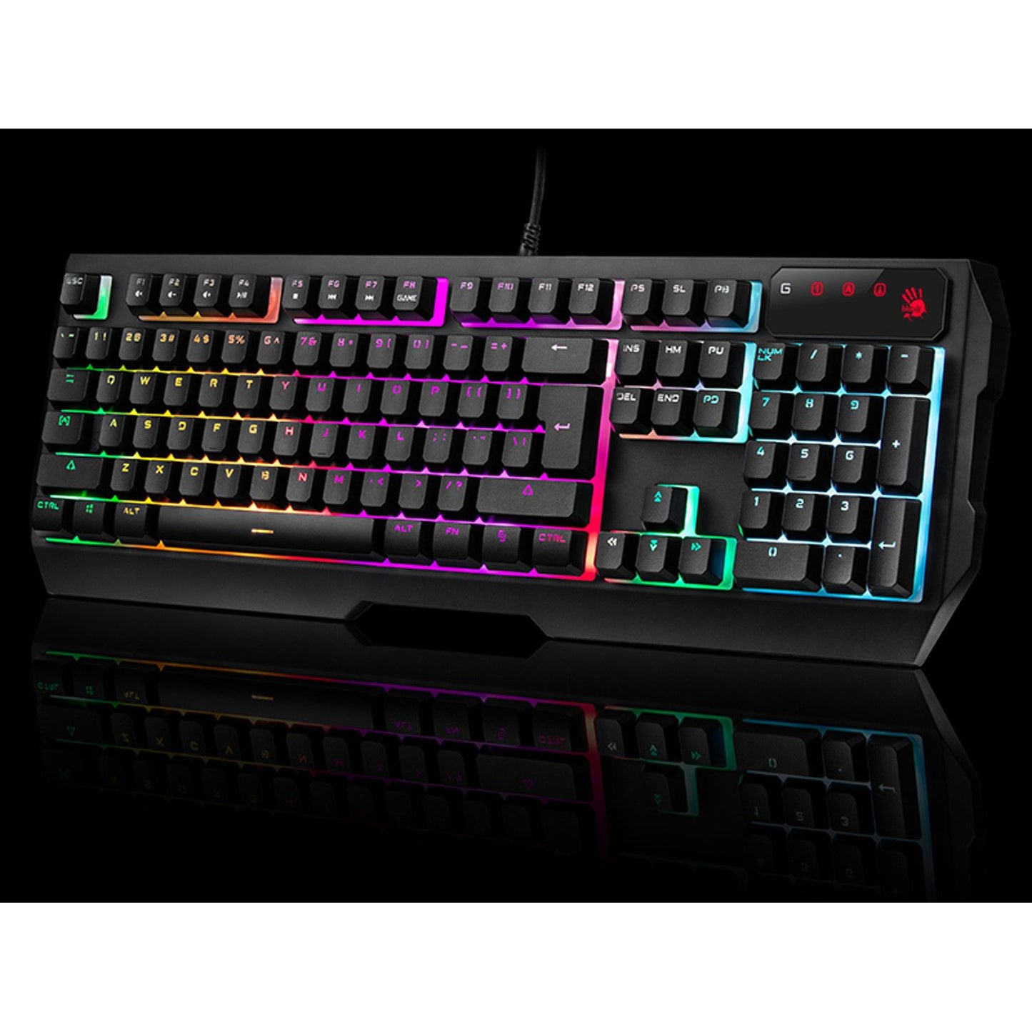 Mouse and Keyboard Set with RGB Lighting A4Tech Bloody B1700