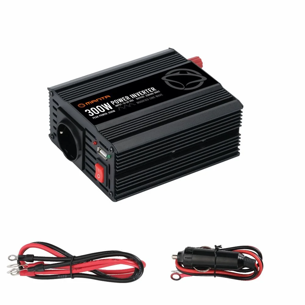 Power converter 300W DC to AC, Manta MPI300M