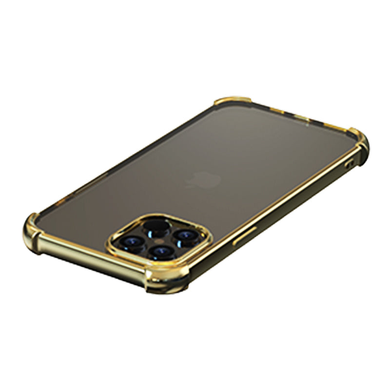 Aizsargmaciņš ar spīdumiem iPhone 12 mini Devia Gold