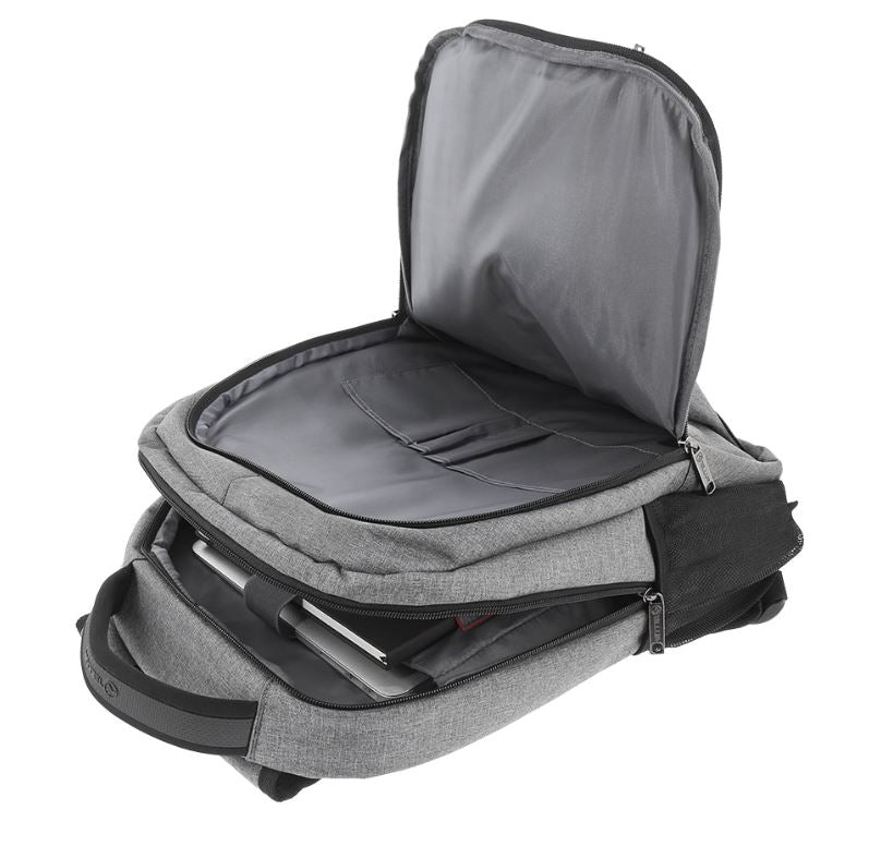 Laptop backpack Tellur Companion, USB 15.6" gray