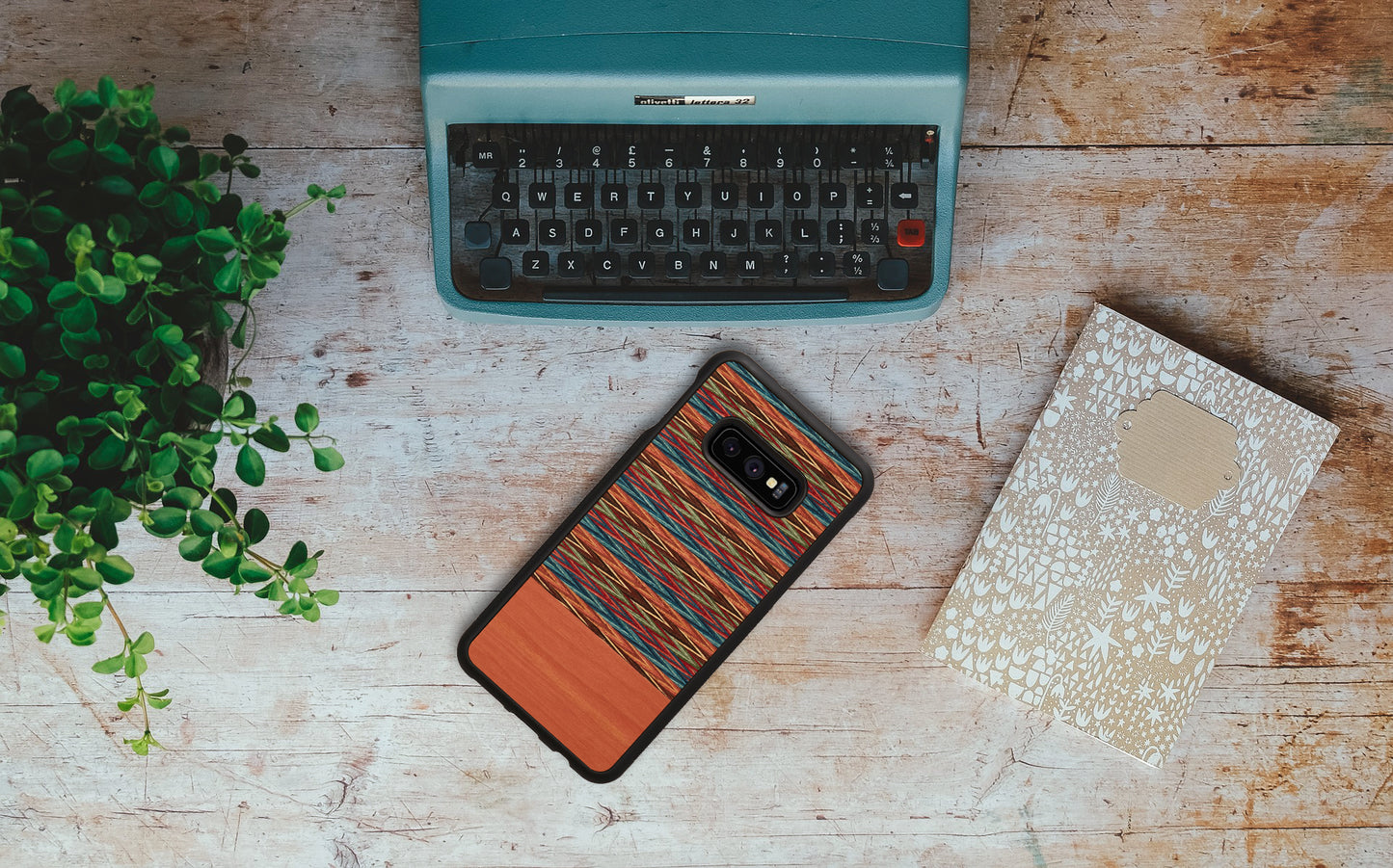 Чехол для телефона из натурального дерева Samsung Galaxy S10e MAN&amp;WOOD