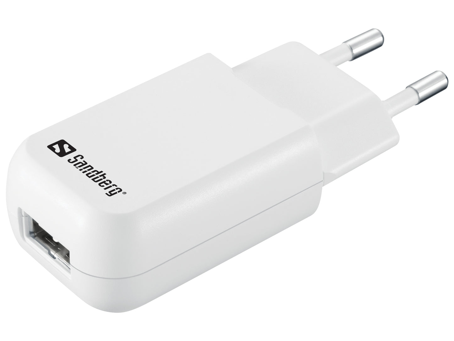 Мини-зарядное устройство переменного тока Sandberg 440-56 USB 1A EU 