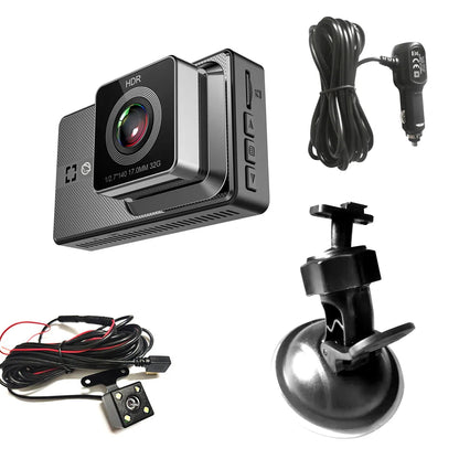 FHD car recorder with rear view camera Manta DVR502F