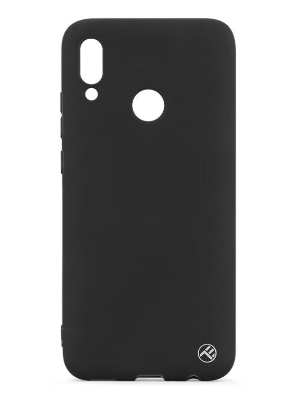 Silicone matte case for Huawei Y9 2019 - black