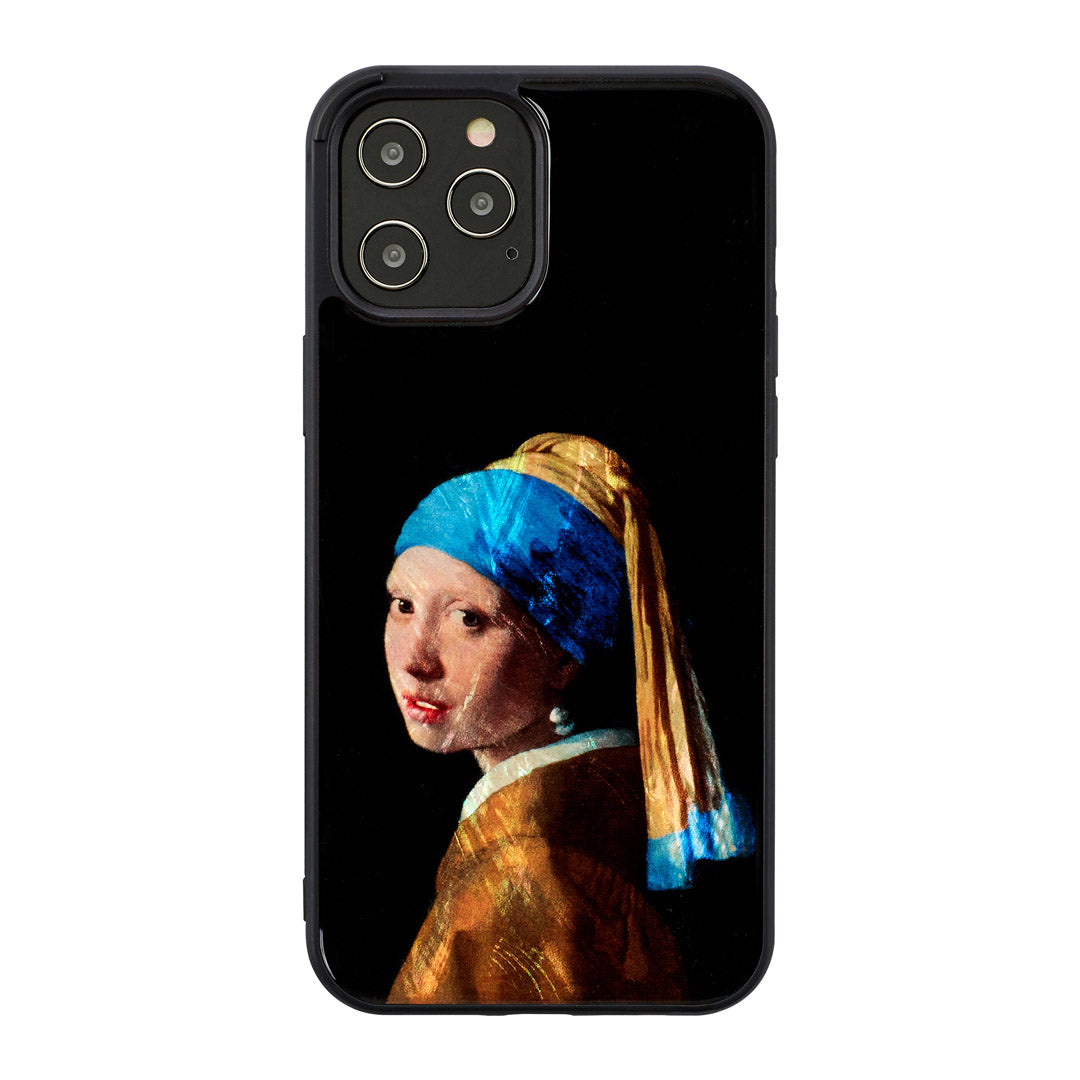 iPhone 12/12 Pro case with pearl girl image iKins