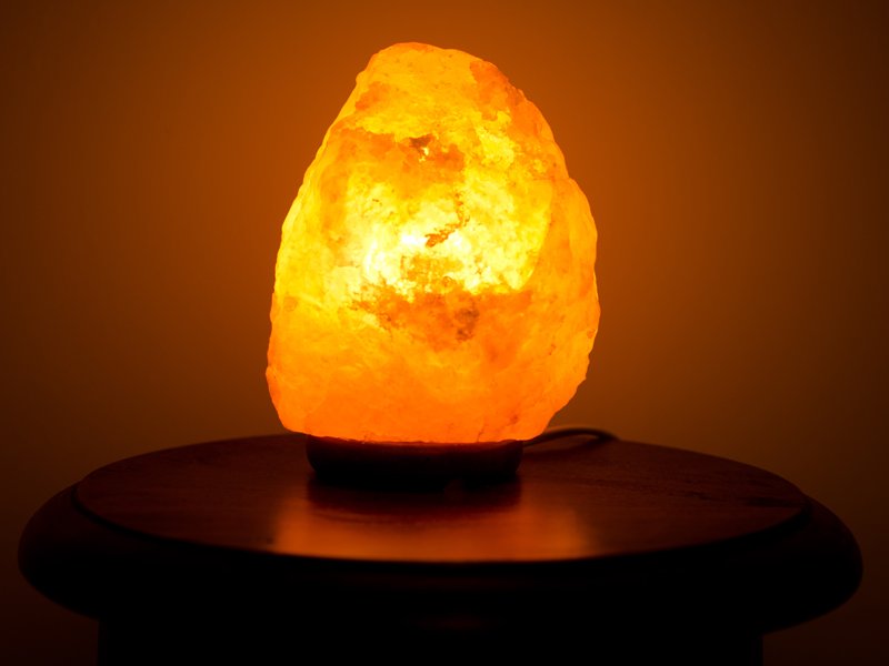 Salt stone lamp with rheostat switch Beper P201UTP100