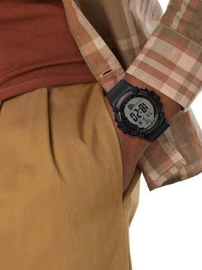 Цифровые мужские часы CASIO Collection AE-1500WH-1AVEF, черные