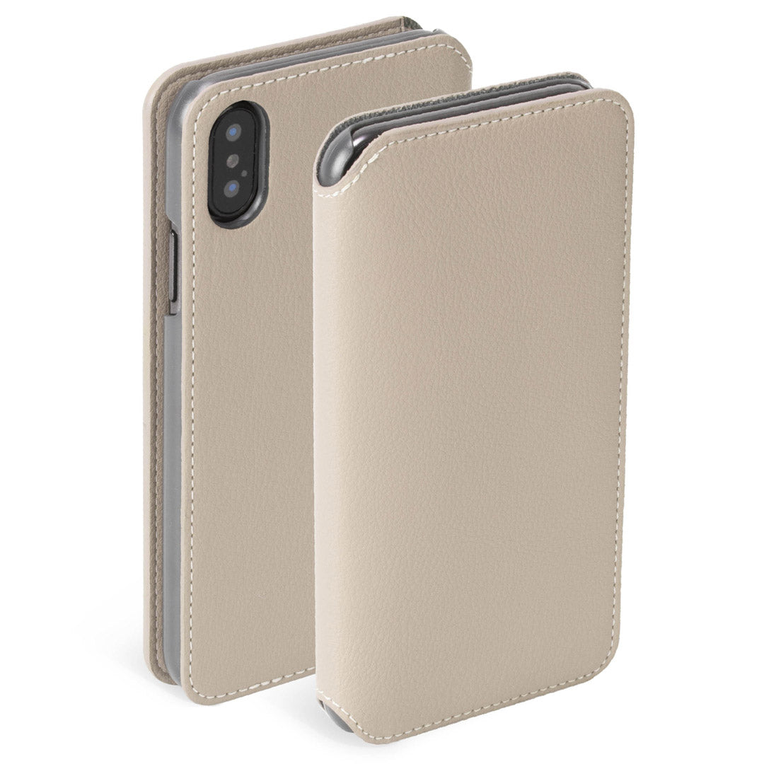 Krusell Pixbo 4 Card SlimWallet Apple iPhone XS бежевый 