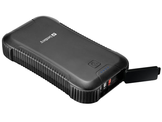 Powerful Powerbank with 30000mAh and fast charging - Sandberg Survivor 420-48 