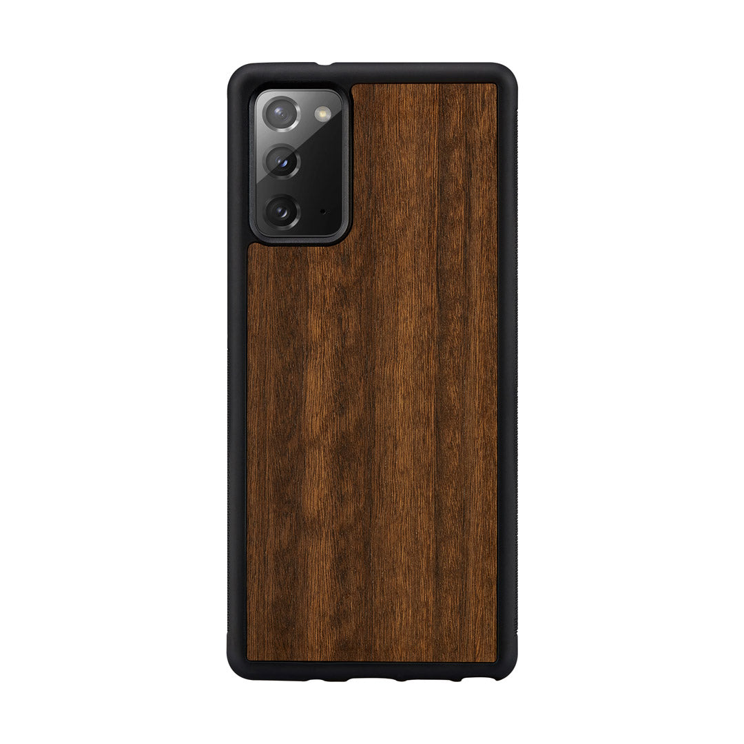 Samsung Galaxy Note20 wooden and polycarbonate cover, black