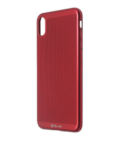 Aizsargvāciņš ar siltuma izkliedēšanu iPhone XS MAX sarkans Tellur