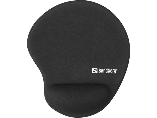 Gel mouse pad with palm rest, Sandberg 820-98, non-slip base