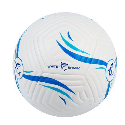 Soccer ball size 5, 12-panel, White Shark MB-001