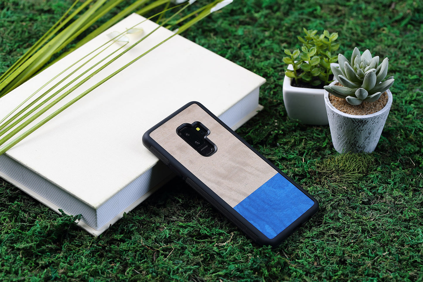 Чехол для смартфона из натурального дерева Samsung Galaxy S9+ MAN&amp;WOOD