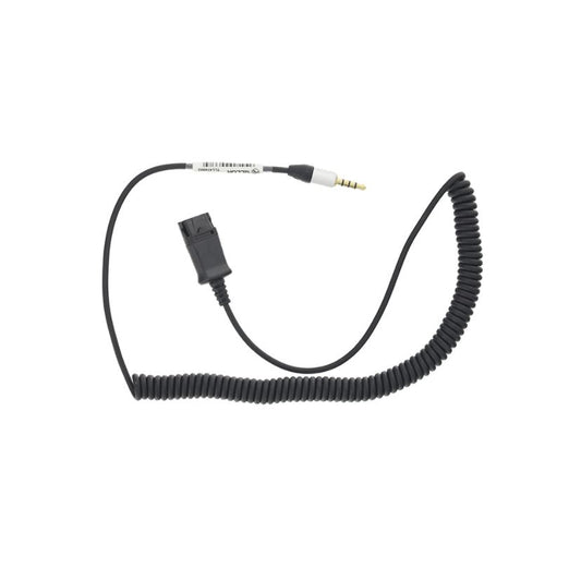 QD to 3.5 mm Plug Adapter Cable 2.95 m Black - Tellur