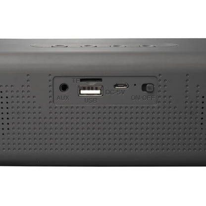 Bluetooth 2.1 speaker with subwoofer, 9W, USB, AUX - Denver BTT-515 Silver