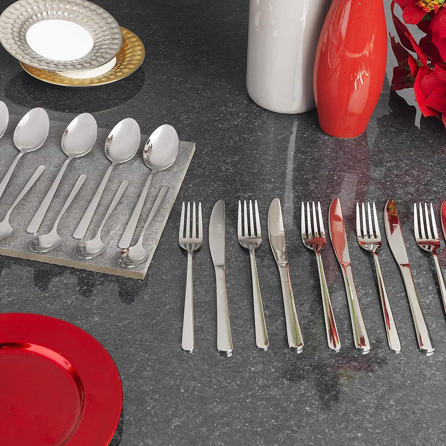 Cutlery set, stainless steel, Russell Hobbs Vienna