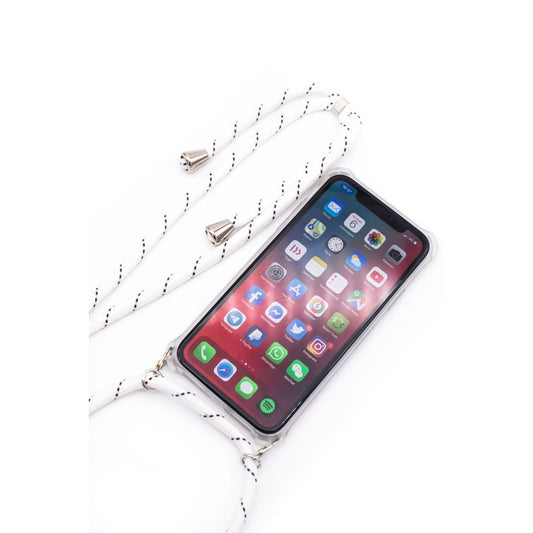 Samsung A10s Transparent Silicone Cover with Rope - Evelatus