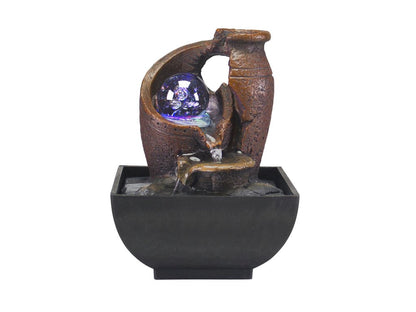 Zen water fountain with LED light - Beper P201UTP201