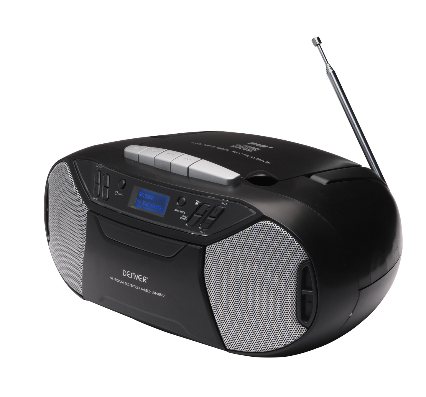 Portatīvais CD atskaņotājs ar DAB+ radio - Denver TDC-250