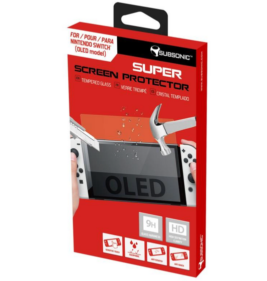 Subsonic Super Screen Protector Tempered Glass for Nintendo Switch OLED