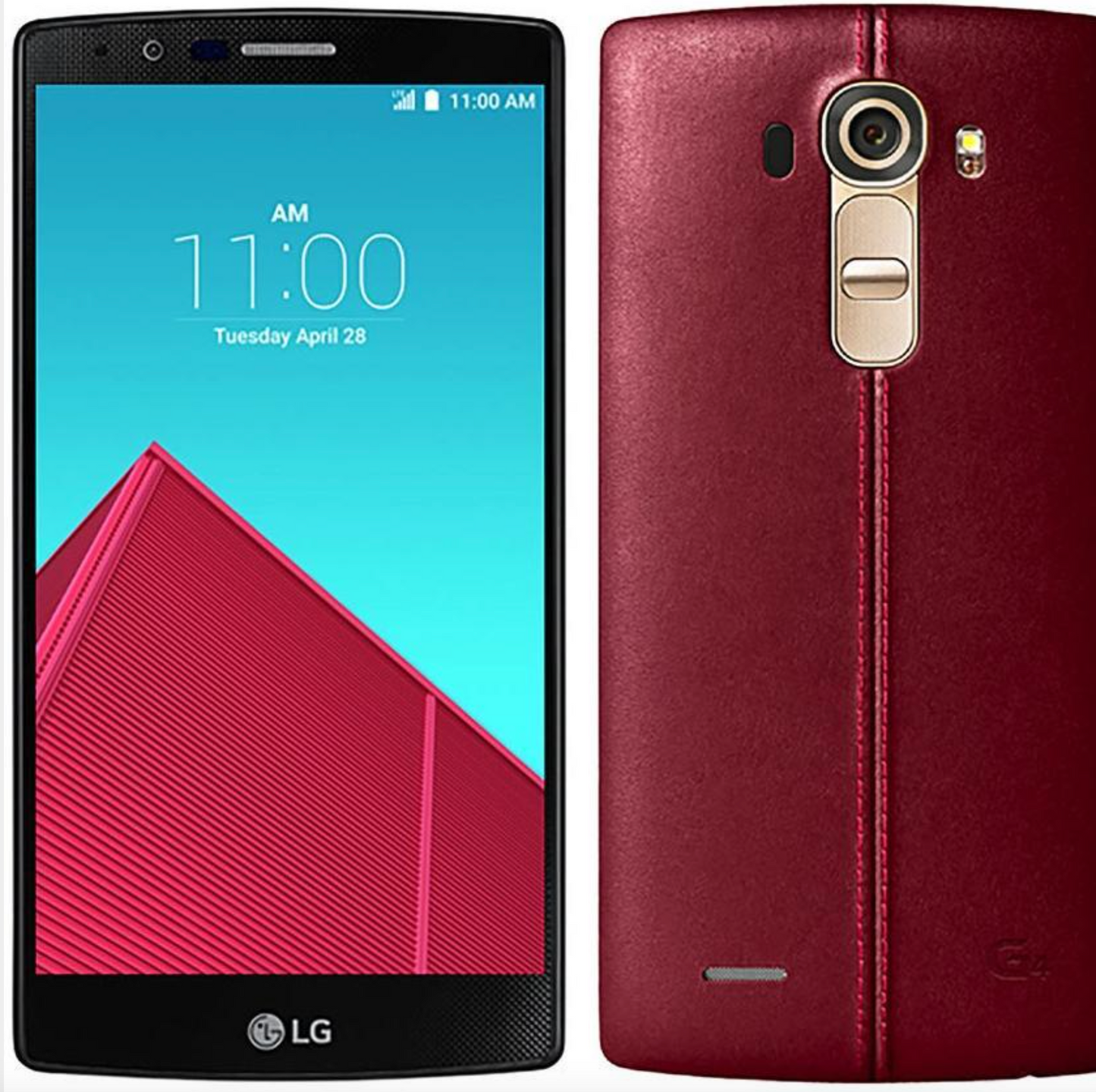 Discounted Used Smartphone with 32GB Memory, Red, LG H818p G4 