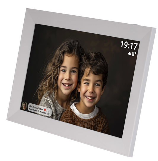 Smart photo frame with HD screen, Denver PFF-1012W